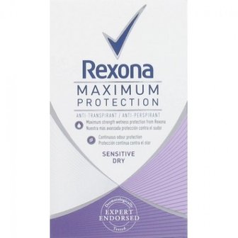 Rexona Maximum Protection Sensitive Dry Anti-Transpirant Creme Stick