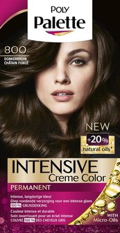 Schwarzkopf Poly Palette 800 Donker Bruin Permanente Haarverf