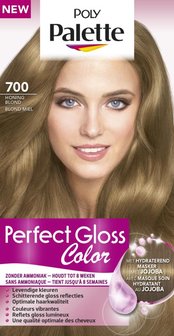 Schwarzkopf Poly Palette Perfect Gloss 700 Honing Blond Permanente Haarverf