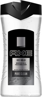 Axe Douchegel Ice Gold Fresh Wood &amp; Mountain Air 250ml