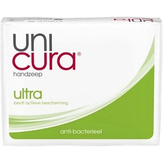 Unicura Ultra Antibacteri&euml;le Handzeep Tablet 2x90gram