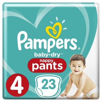 Pampers Baby-Dry Pants Luierbroekjes Maat 4 23 Stuks