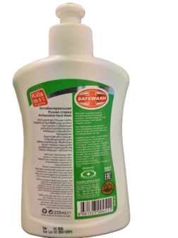 Safewash Antibacteri&euml;le Handzeep Natural Refreshing 220ml 