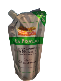 Ma Provence Handzeep Navul Fleur d&#039;Amandier 250 ml