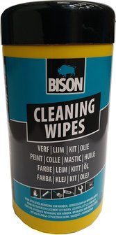 Bison Cleaning Wipes Schoonmaakdoekjes 50 stuks