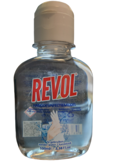 Reinigende Hygi&euml;nische Handalcohol / Handlotion 70% 100ml (Revol)