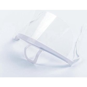 Kinmasker/Mondmasker/Gezichtsmasker/ Gelaatmasker Kin/ Face Shield Transparant 