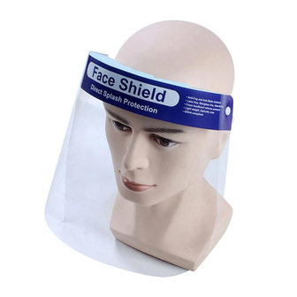 Face Shield / Gezicht Scherm Transparant Elastische Hoofdband (Gelaatsscherm)