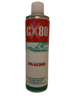 Antibacteri&euml;le Reinigingsspray 70% Alcohol 500ml (CX80)