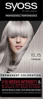 Syoss Haarverf 10-15 Titanium 