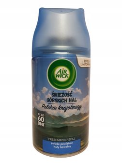 Airwick Freshmatic Max Freshness of Mountain Halls Navul 250 ml