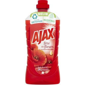 Ajax Allesreiniger F&ecirc;te des fleurs Rode Bloemen 1000ml