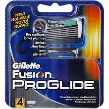 Gillette Fusion Proglide scheermesjes 4 Stuks