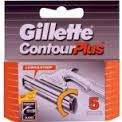 Gillette Contour Plus scheermesjes 5 Stuks
