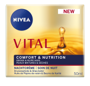 Nivea Vital Comfort &amp; Nutrition SPF15 75+ Dagcr&egrave;me 50ml