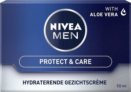 Nivea Men Protect &amp; Care Intensieve Hydraterende Cr&egrave;me 50ml
