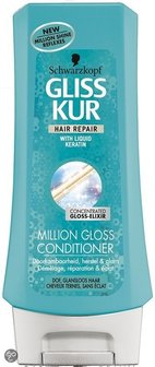 Gliss Kur Conditioner Million Gloss 200ml