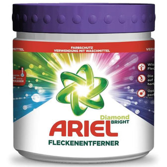 Ariel Diamond Bright Vlekverwijderaar Color Poeder 500gram