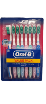 Oral-B Tandenborstel Delicate White 8 stuks