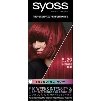 Syoss Haarverf Trending Now 5-29 Intense Red