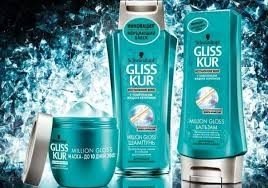 Gliss Kur Shampoo Million Gloss + Cremespoeling + Haarmasker in kadoverpakking