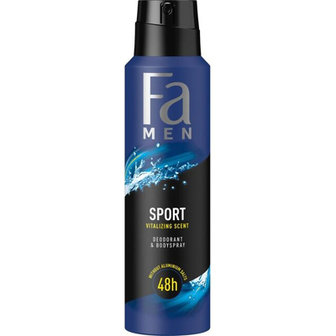 Fa Men Deodorant Spray Sport Vitalizing Scent 150ml
