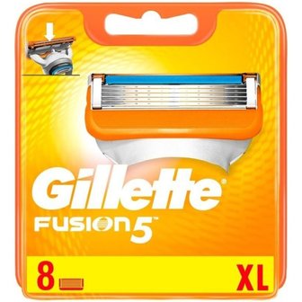 Gillette Fusion scheermesjes (8st.)