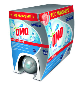 Omo Pro Formula Wasmiddel Active Clean 100 Wasbeurten