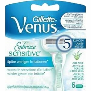 Gillette Venus Embrace Sensitive Scheermesjes 6 Stuks