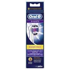 Oral-B 3D White Opzetborstels 5 Stuks