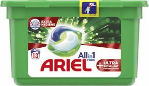 Ariel All in One Pods +Ultra 13 Stuks (Vlekverwijderaar)