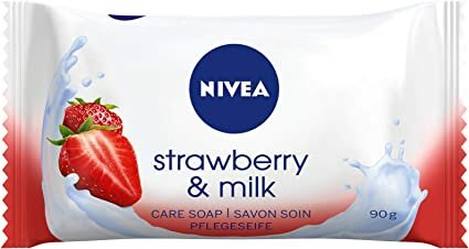 Nivea Zeeptablet Strawberry &amp; Milk 90g.