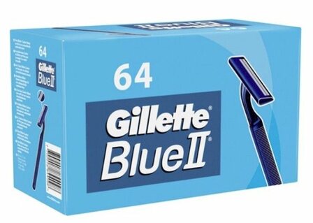 Gillette Blue II Wegwerpmesjes 64 Stuks