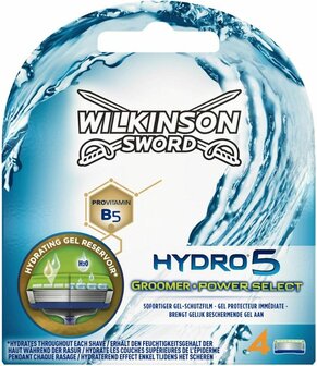 Wilkinson Sword Hydro 5 Trimmer Power Select 4 Stuks