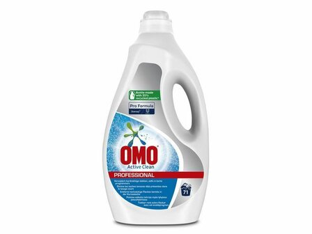 Omo Pro Formula Wasmiddel Active Clean 71 Wasbeurten