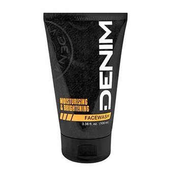 Denim Facewash Moisturing &amp; Brightening 100ml