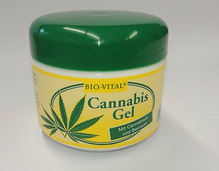 Bio-Vital Cannabis Gel 125ml (Cannabiszaadolie en Smeerwortelextract)