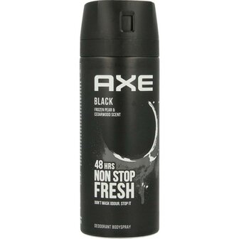 Axe Deodorant Spray Black Frozen Pear &amp; Cedarwood Scent 150ml