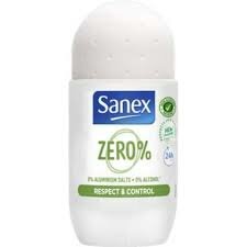 Sanex Deodorant Roller Zero% Respect &amp; Control 50ml