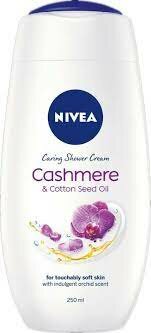 Nivea Douchecr&egrave;me Cashmere &amp; Cotton Seed Oil 250ml