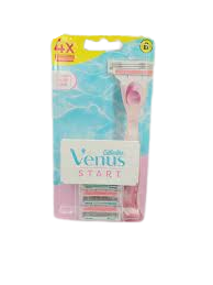 Gillette Venus Start Scheermesjes 4 Stuks