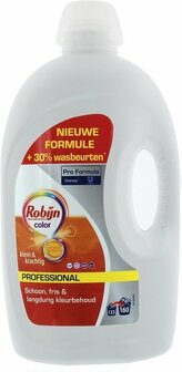 Robijn Pro Formula Klein &amp; Krachtig Wasmiddel Color 160 Wasbeurten