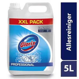 Glorix Professional Pro Formula Reiniger O2 5 Liter