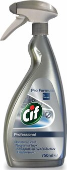 Cif Pro Formula Roestvrij Staal 750ml