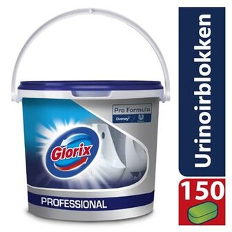 Glorix Pro Formula Urinoirblokken 150 Stuks 