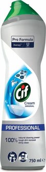 Cif Pro Formula Schuurmiddel Cream Original 750ml