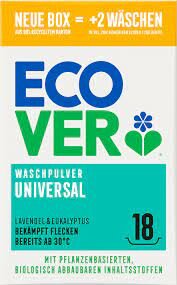 Ecover Waspoeder Universeel Lavendel &amp; Eucalyptus 18 Wasbeurten