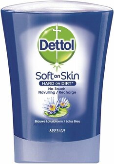 Dettol No-Touch Handzeep Navulling  Blauwe Lotusbloem 250ml