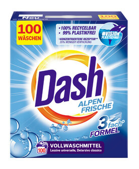 Dash Waspoeder Alpenfris Universeel 100 Wasbeurten