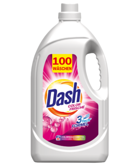 Dash Vloeibaar Wasmiddel Color Frische 100 Wasbeurten